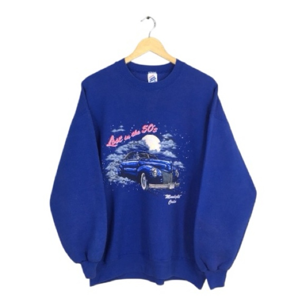 Woman’s Size M lost in the 50’s vintage Johnny Tillotson May 1993 sweatshirt